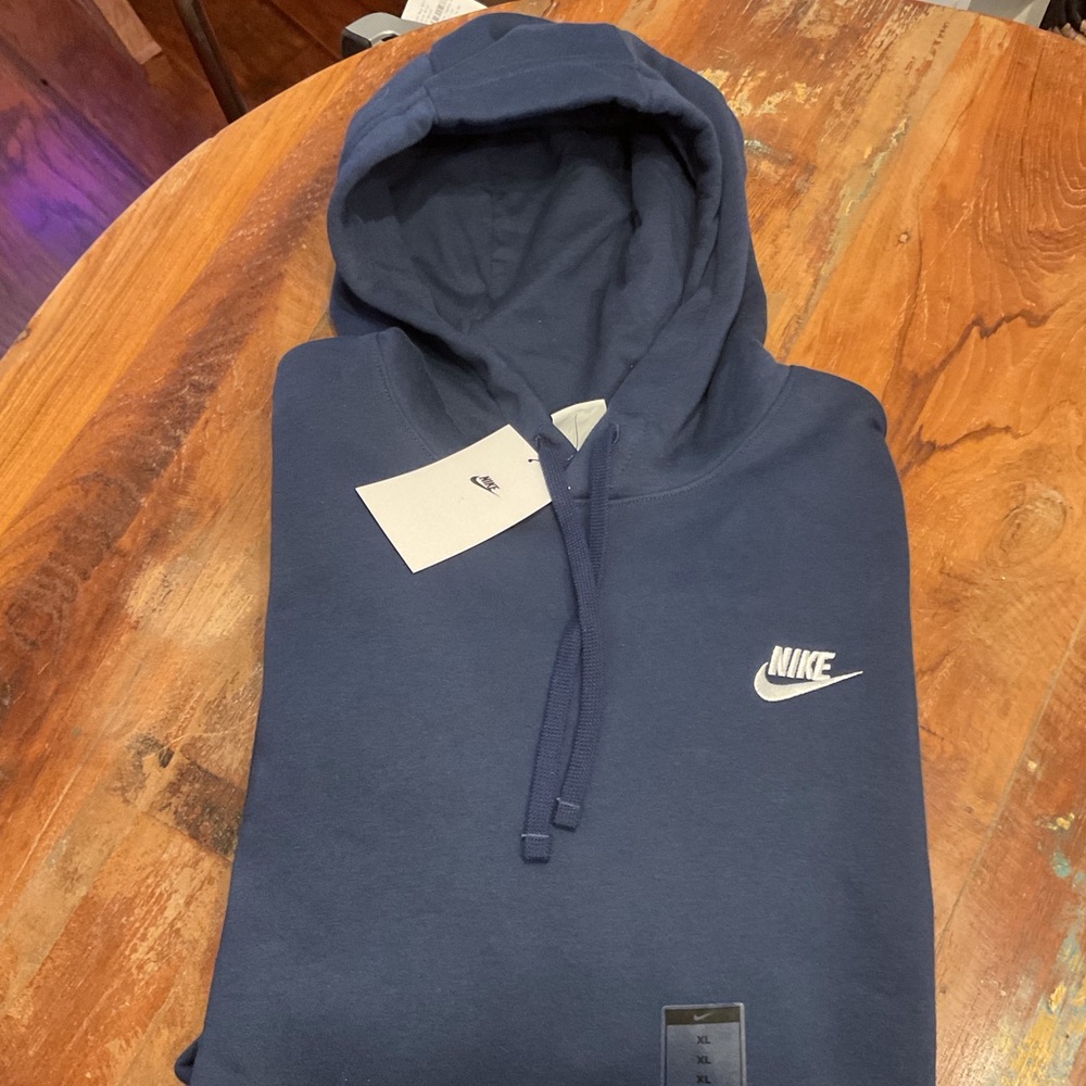 NWT Nike Men's Blue Hoodie